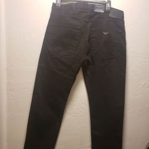 NWT Black Armani Jeans